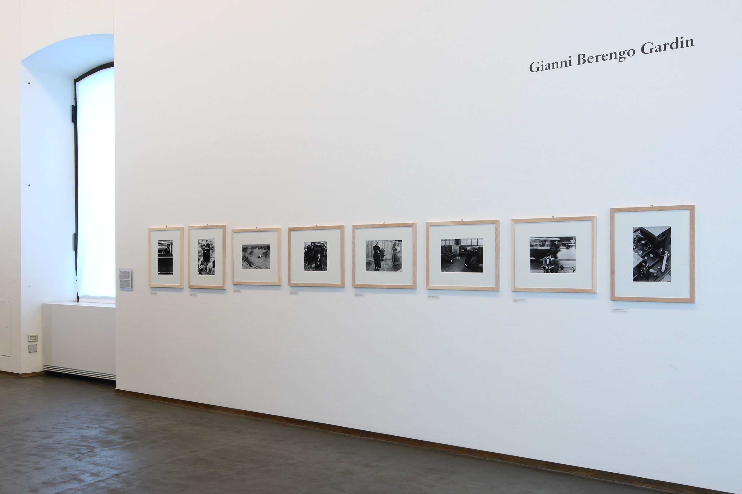 Gianni Berengo Gardin, veduta espositva